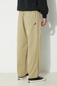 Одяг Бавовняні штани Gramicci Loose Tapered Ridge Pant G114.OGT зелений