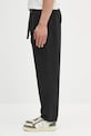 Gramicci pantaloni in cotone Loose Tapered Ridge Pant G114.OGT nero SS25