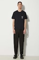 Neil Barrett pantaloni Fireman Loose Cargo Trousers MY30077B.Y032.001N negru SS24