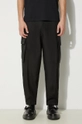 чёрный Брюки Neil Barrett Fireman Loose Cargo Trousers