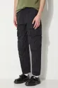 black Maharishi trousers Veg Dyed Cargo Track Pants Japanese