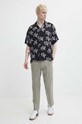 Abercrombie & Fitch pantaloni din amestec de in KI130.4037.332 verde SS24
