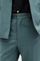 Одежда Брюки с шерстью AllSaints MOAD TROUSER MM514Z бирюзовый