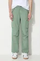 green thisisneverthat cotton trousers