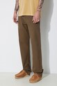 Хлопковые брюки Filson Dry Tin 5 Pocket Pant зелёный FMPAN0012