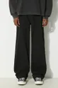 czarny 1017 ALYX 9SM spodnie bawełniane Lightweight Cotton Buckle Pant Męski