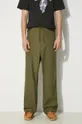 green Needles cotton trousers String Fatigue Pant
