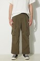 Nanga pantaloni Hinoc Ripstop Field Cargo Pants verde NW2411.1I700.A