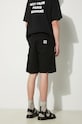 Îmbrăcăminte Carhartt WIP pantaloni scurti jeans Single Knee Short I027942.8902 negru