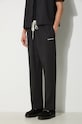 MKI MIYUKI ZOKU pantaloni Seersucker Trousers SEERSUCKER.TROUSERS negru