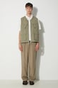 Kalhoty MKI MIYUKI ZOKU Tencel Trousers TENCEL.TROUSERS zelená SS24