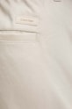 Calvin Klein spodnie z domieszką lnu beżowy K10K112825