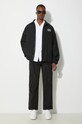 Tepláky Rains Kano Pants Regular 19200.01 černá SS24