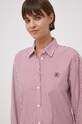Бавовняна сукня Tommy Hilfiger червоний WW0WW40564