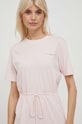 Tommy Hilfiger vestito in cotone rosa WW0WW40734