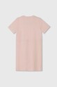 Tommy Hilfiger sukienka bawełniana WW0WW40734 różowy AW24