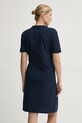 Tommy Hilfiger rochie din bumbac WW0WW40734 bleumarin AW24