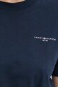 Tommy Hilfiger rochie din bumbac WW0WW40734 bleumarin
