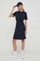Tommy Hilfiger sukienka bawełniana WW0WW40734 granatowy AW24