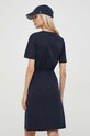 Odzież Tommy Hilfiger sukienka bawełniana WW0WW40734 granatowy