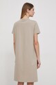Tommy Hilfiger sukienka bawełniana WW0WW41013 beżowy SS24