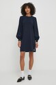 Odzież Tommy Hilfiger sukienka WW0WW40558 granatowy