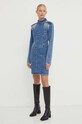 Gestuz sukienka jeansowa 10908770 niebieski SS24