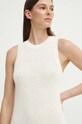 Drykorn sukienka bawełniana ELSANNE 60567.523030 beżowy