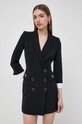 Elisabetta Franchi rochie ABT1041E2 negru SS24