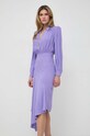 Elisabetta Franchi sukienka ABT5341E2 fioletowy SS24