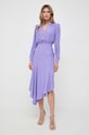 Elisabetta Franchi sukienka fioletowy ABT5341E2