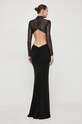 Elisabetta Franchi sukienka AB51641E2 czarny SS24