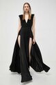 Φόρεμα Elisabetta Franchi AB56341E2 μαύρο SS24