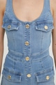 Elisabetta Franchi rochie din denim AJ36S41E2 albastru