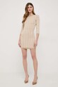 Elisabetta Franchi rochie AM54Z41E2 bej SS24
