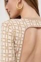 Elisabetta Franchi rochie AM54Z41E2 bej