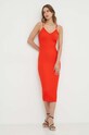 Elisabetta Franchi rochie AM58T41E2 portocaliu SS24