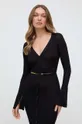 czarny Elisabetta Franchi sukienka