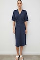 Samsoe Samsoe rochie bleumarin F23400082