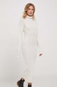 Calvin Klein sukienka wełniana beżowy K20K206351