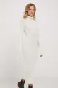 бежевый Шерстяное платье Calvin Klein