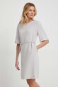 Šaty Calvin Klein K20K206375 šedá SS24