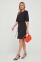 Šaty Calvin Klein K20K206375 černá SS24