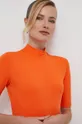 pomarańczowy Calvin Klein sukienka