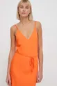 pomarańczowy Calvin Klein sukienka