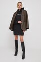 Βαμβακερό φόρεμα Calvin Klein K20K206897 μαύρο SS24