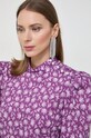 Хлопковое платье Custommade фиолетовой 999376479