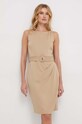 Lauren Ralph Lauren sukienka 200925753 beżowy SS24
