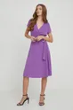 fioletowy Lauren Ralph Lauren sukienka Damski