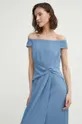 голубой Платье Lauren Ralph Lauren
